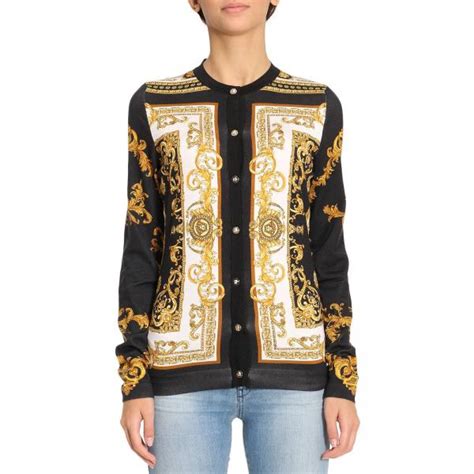 versace sweater jacket|versace jumper women.